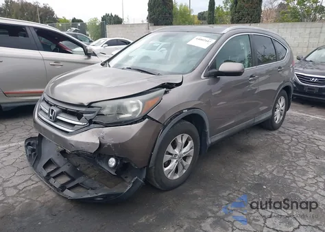2013 Honda Cr-V Ex-L z USA, uszkodzony, nr VIN 5J6RM3H78DL034958
